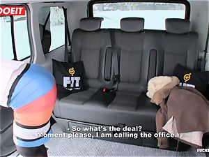 LETSDOEIT - Czech bitch Tricked and romped By taxi Driver