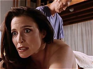 wondrous Mimi Rogers gets her whole assets caressed